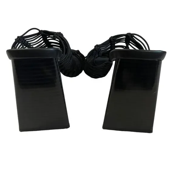 Sam Edelman Black Laurette Block Heel Mules - Picture 5 of 10